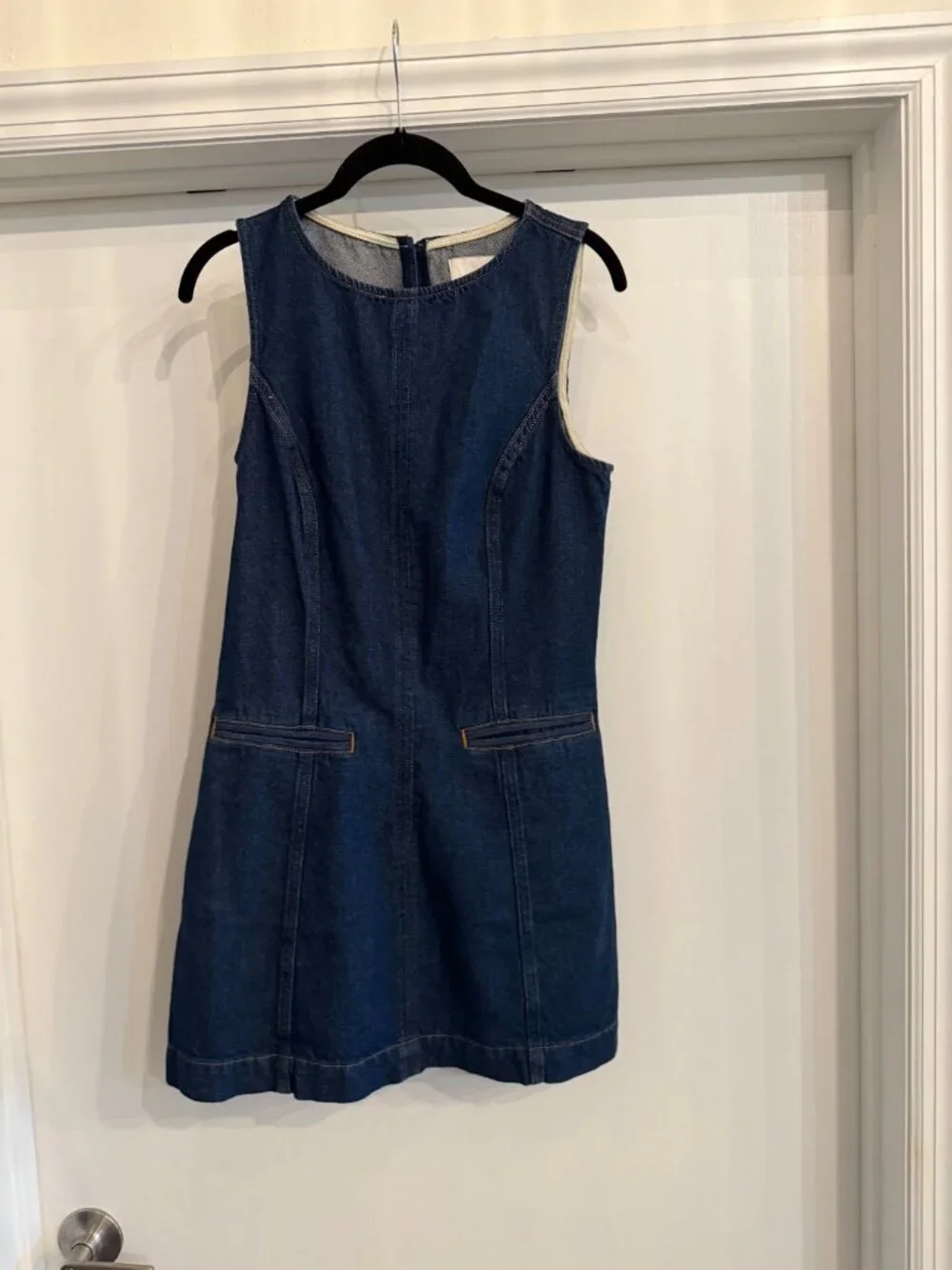Reformation: Citron Denim Mini Dress